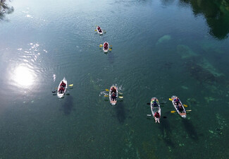 Waikato River Float Tour with Canoe & Kayak Taupo from $54