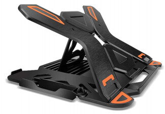 Ergonomic Adjustable Laptop Stand with Phone Holder