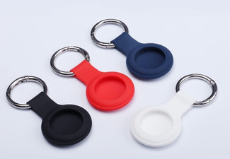 Silicone Case Keychain Compatible with Apple AirTag 2021 - Four Colours Available