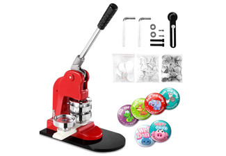 DIY Button Badge Maker Machine Kit - Two Sizes Available