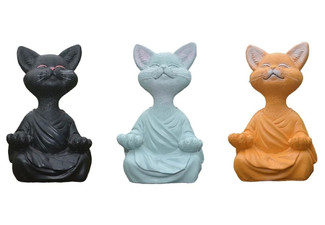 Cat Statue - Three Colours Available