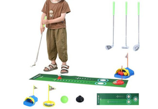 Kid's Mini Golf Game Practice Toy Set - Option for Two-Set