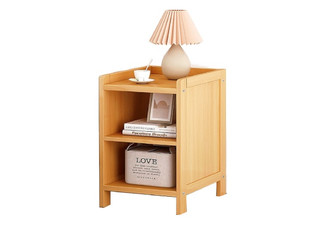 One-Set Bamboo Nightstand Bedside Table