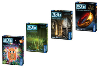 Exit Games - Escape Room in a Box - Four Options Available