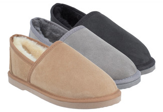 Ugg Australian-Made Water-Resistant Essentials Full Bind Unisex Sheepskin Slippers - Available in Three Colours & Eight Sizes