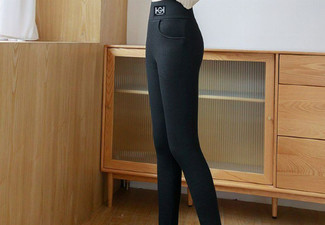Women's Leggings with Pockets - Available in Three Colours & Four Sizes