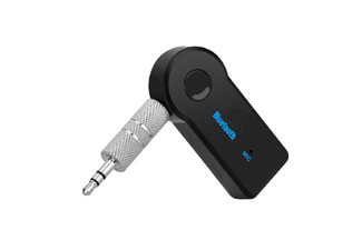 Bluetooth Hands-Free Audio Music Receiver Adapter Aux Car Converter