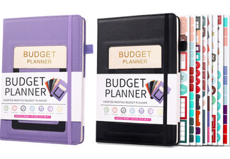 Monthly Budget Planner with Bill Organiser Expense Tracker - Available in Two Colours