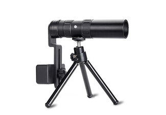 300X Magnification HD Monocular Telescope with Phone Mount Adapter & Tripod - Option for Two