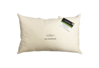 Goodlinen Co 100% Feather Standard Pillow