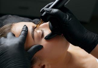 Two Sessions Of Premium Eyebrow Tattoos -  Options for Eyeliner, Eyebrow Ombre or Eyebrow Microblading