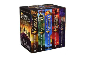 Heroes of Olympus Five-Title Book Set - Elsewhere Pricing $77