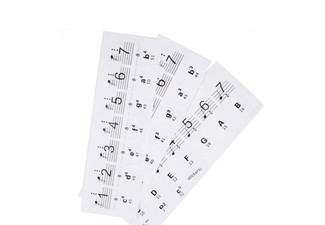 One Set Removable Of Piano Note Stickers up to 61/88 Key Set