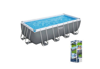 Bestway 4.88x2.44m Above Ground Power Steel Pool Set