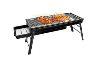 Portable Foldable Charcoal Grill