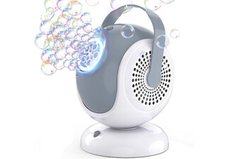Automatic Bubbles Machine with LED Light
