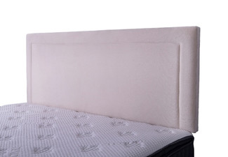 Jessamine Elegant Velvet Upholstered Headboard - Available in Two Colours & Four Sizes