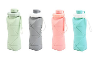 Sports 600ml Water Bottle - Four Colours Available