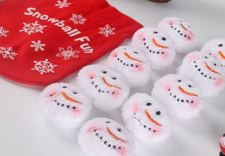 Christmas Indoor Snowball Fun Set