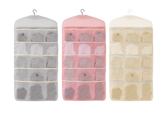 Double-Sided Hanging Storage Bag - Five Colours Available