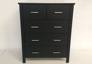 Five-Draw Tina Tallboy - Two Colours Available