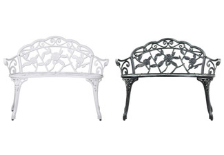 Victorian Garden Bench - Two Colours Available
