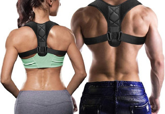 Neoprene Adjustable Back Posture Support - Option for Two-Pack