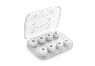 Four Pairs Silicone Ear Tips Compatible with Apple AirPods Pro 3