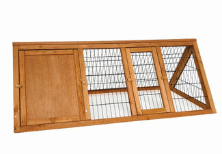 Enclosed Rabbit Hutch