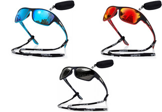 Polarised Sunglasses - Available in Three Colours & Option for Two-Pack