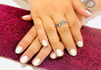 Express Gel Manicure - Options for Pedicure, Full Set of Acrylic Nails, or Deluxe Gel Manicure & Pedicure