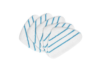 Five-Pack Replacement Washable Microfiber Steam Mop Pads