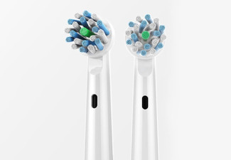 Replacement Toothbrush Heads Compatible with Oral B - Two Options Available