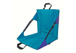 Outdoor Portable Camping Chair Stadium Seat - Two Colours Available