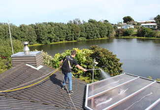 Roof Restore Treatment incl. Gutter Clear-Out & Roof Health Report - Options for Up to 400m2