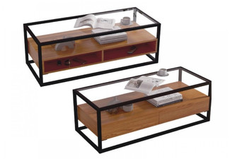 Manchester Glass Top Coffee Table