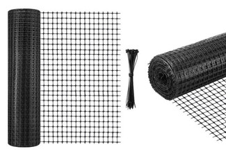 Plastic Garden Mesh Barrier Net - Two Sizes Available