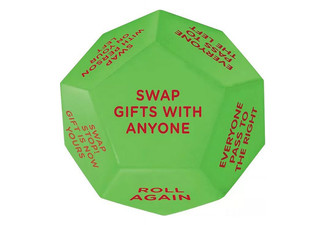 Christmas Party Santa Gift Swap Dice - Option for Two