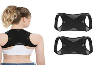 Expandable Back Posture Corrector - Two Sizes Available