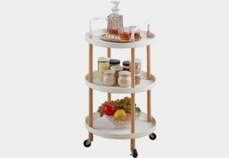 Three Tier Trolley - Two Colours Available