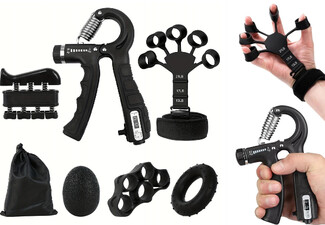 Six-Piece Hand Grip Strengthener Set
