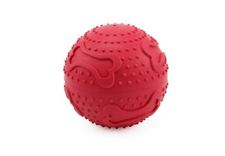 Red Treat Hider Ball for Dogs