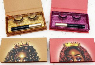 Luxury Lashes Magnetic Starter Kit incl. Set of Magnetic Lashes & Eyeliner - Available in Two Styles
