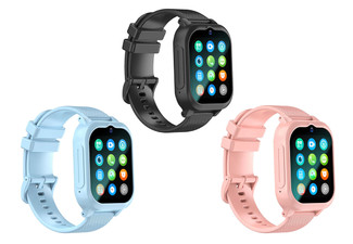 4G Kids Smart Watch - Three Colours Available