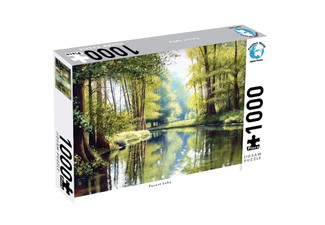1000-Piece Forest Lake Jigsaw Puzzle