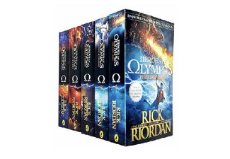 Five-Book Heroes of Olympus Rick Riordan Box Set