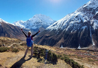 Per Person, Twin-Share 15-Day Nepal Manaslu Circuit Trek Package incl. Accommodation, Airport Transfers, Transportation, Guide, Permits & More