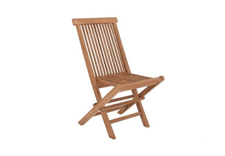 Two-Piece Teak Folding Chair