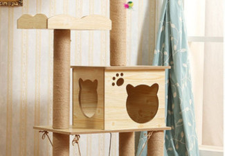 Indoor Cat Tree House