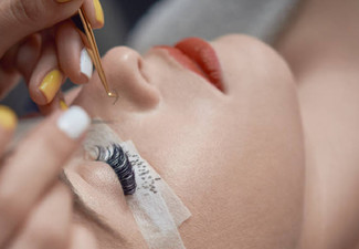 Classic Eyelash Extensions - Option for Hybrid Extensions or Russian Volume Fan Lashes